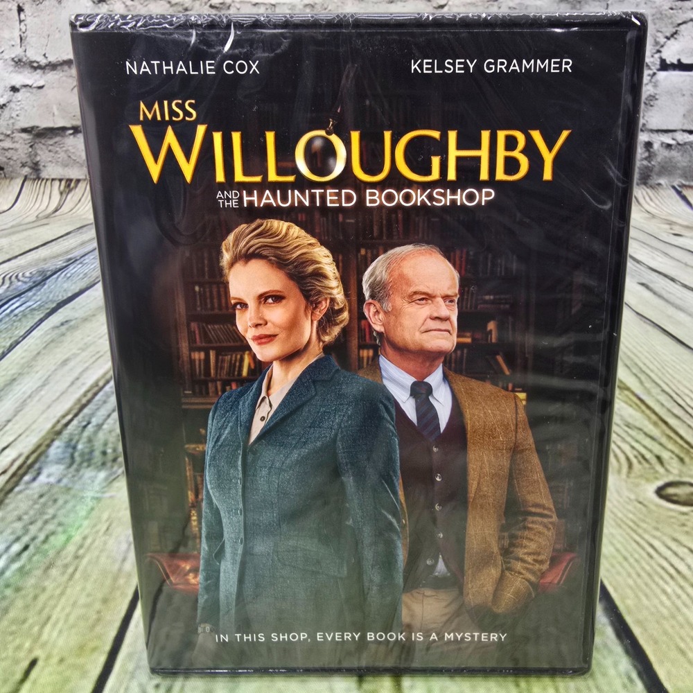 Miss‎ Willoughby and the Haunted Bookshop (DVD, 2021) Mystery Kelsey Grammer NEW
